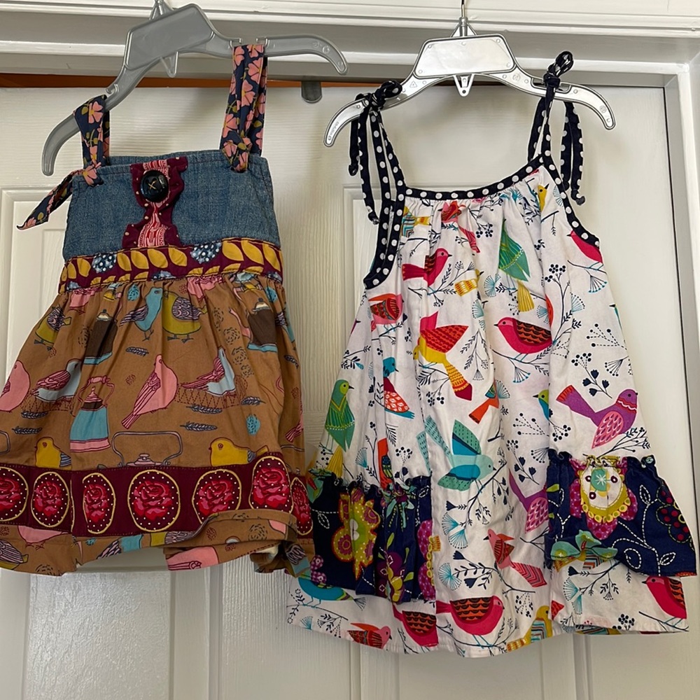 Bird theme dresses